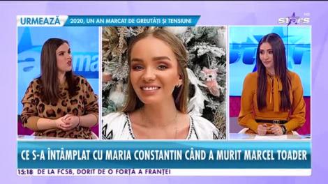 Star News. Ce s-a întâmplat cu Maria Constantin când a murit Marcel Toader