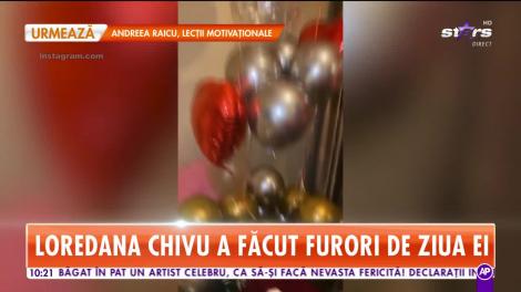Loredana Chivu a avut parte de o super petrecere de ziua ei!