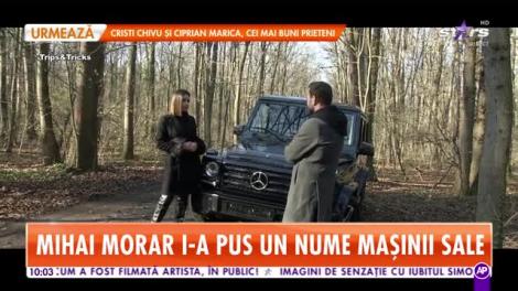 Cum îşi alintă Mihai Morar, maşina