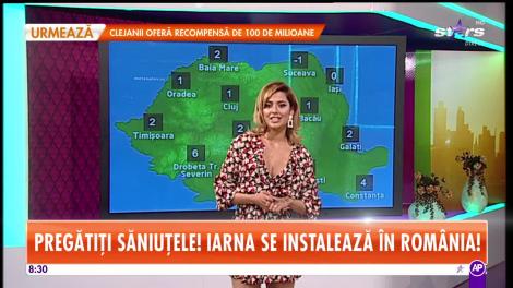 Prognoza meteo, Star Matinal: Pregătiţi săniuţele! Iarna se instalează în toată ţara