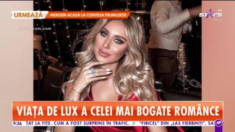 Cea mai norocoasă româncă stârneşte invidia şi celor mai bogate dive de la Hollywood! Frumoasa blondină trăiește o viață de prințesă