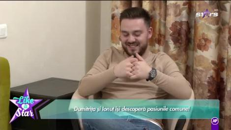 Like a star! Ionuț a surprins-o pe Dumitrița cu un trandafir