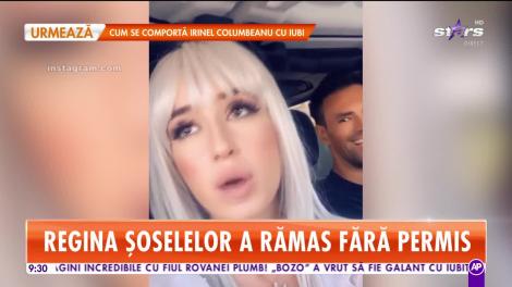 Regina şoselelor a rămas fără permis! Cum a reușit blondina - VIDEO