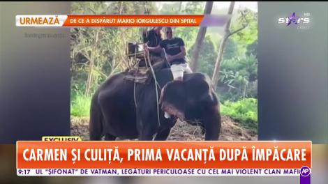 Culiţă Sterp şI Carmen de la Sălciua, prima vacanţă după împacare! Unde au mers îndrăgostiții - VIDEO
