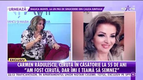 Agenția VIP. Carmen Rădulescu, semn divin. Cântăreaţa dezvăluie totul despre călugărie