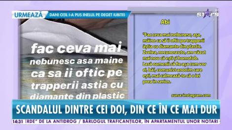 Antonia intervine în scandaul dintre Velea şi Abi Talent