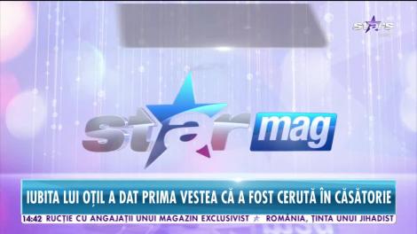 Dani Oţil i-a pus inelul pe deget iubitei sale!