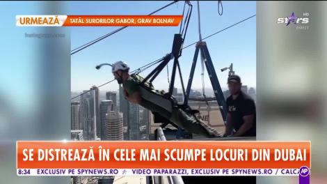 Dorian Popa, vacanță de vis pe tărâmul milionarilor! Și-a răsfățat iubita în Dubai!
