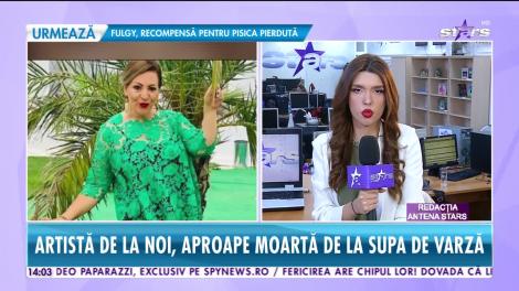 Jeni Nicolau, la un pas de moarte din cauza unei supe de varză