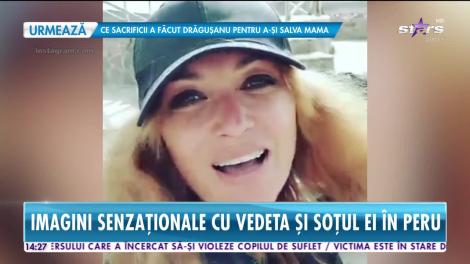 Star News. Anca Ţurcaşiu și soțul ei bifează o vacanță în America Latină