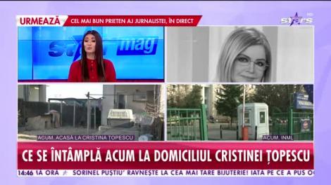 Star News. Ce s-a întâmplat cu Cristina Ţopescu în ultimele săptămâni de viaţă. Filmul morţii celebrei jurnaliste