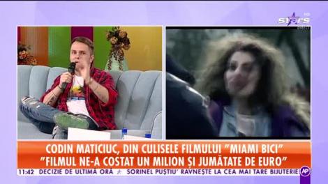 Star Matinal. Trailerul filmului românesc Miami Bici. Totul despre cel mai important proiect al lui Codin Maticiuc din 2020