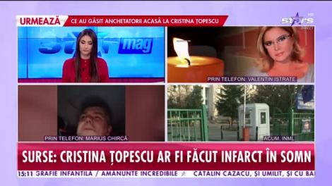 Star News. Detalii despre decesul Cristinei Ţopescu. Ce spun apropiații jurnalistei