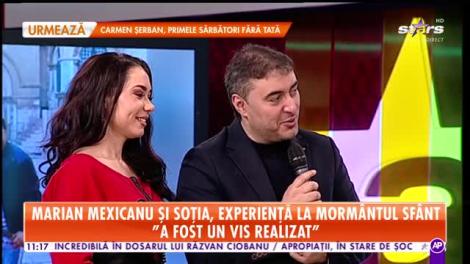Star Matinal. Marian Mexicanu și soția, experiență unică la mormântul sfânt: A fost un vis realizat