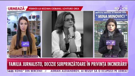 Star News. Familia Cristinei Ţopescu, decizie surprinzătoare în privința incinerării