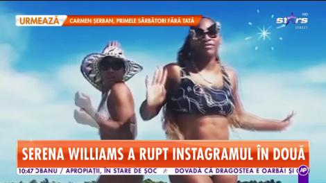 Star Matinal. Serena Williams, clip de senzație în costum de baie
