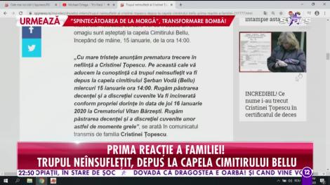 Angajatorul Cristinei Ţopescu, detalii incredibile despre regretata jurnalistă!