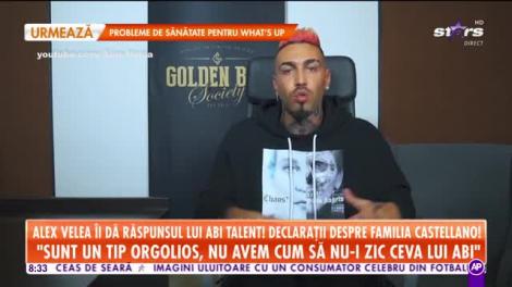 Star Matinal. Alex Velea, primele declarații despre relația cu familia Castellano