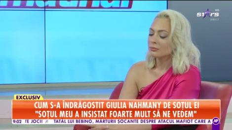 Star Matinal. Giulia Nahmany, totul despre succes și lupta cu depresia: Mutarea în România a fost grea, dar nu am avut de ales
