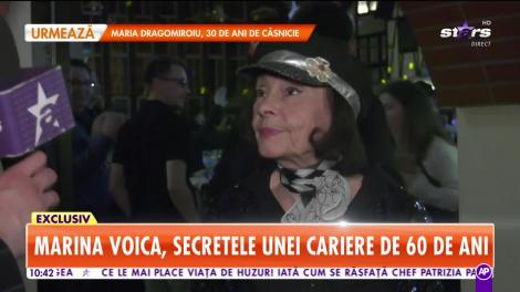 Star Matinal. Marina Voica, secretele unei cariere de 60 de ani