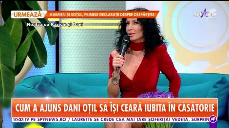Cum a ajuns Dani Oţil să îşi ceară iubita în căsătorie