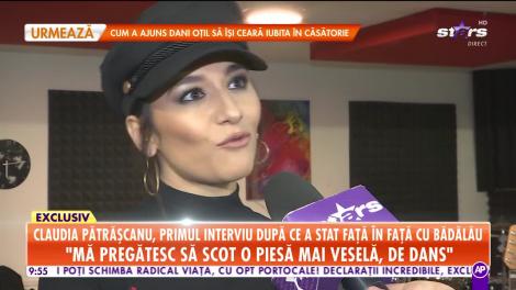 Claudia Pătrăşcanu, primul interviu după ce a stat faţă în faţă cu Gabi Bădălău