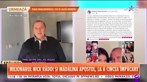 Star Matinal. Nick Rădoi şi Mădălina Apostol s-au împăcat din nou!
