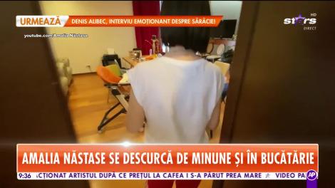 Amalia Năstase se descurcă de minune şi în bucătărie