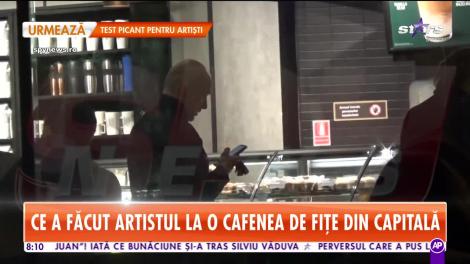 Reacţia lui Costi Ioniţă când a aflat cât costă preţul unei cafele într-un local de fiţe din Capitală