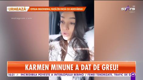Karmen Minune a dat de greu! "Femeia care reuşeşte să fie mamă, soţie şi să facă de toate merită un tron"