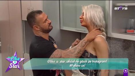 Like a Star. Livia și Cătălin, momente fierbinți în bucătărie!