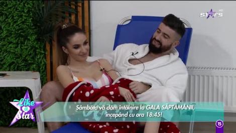 Like a Star. Tavi îi face un masaj Larisei. O posibilă idilă?