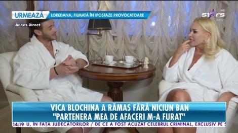 A pariat banii pe afaceri, dar s-a ales cu buza friptă! Vica Blochina a fost înşelată de partenera