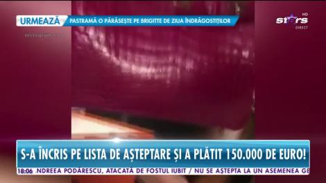 Star News. Anamaria Prodan și-a cumpărat o geantă de peste 150.000 de euro