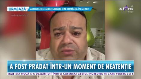 Adrian Minune a fost jefuit! Artistul face un apel public