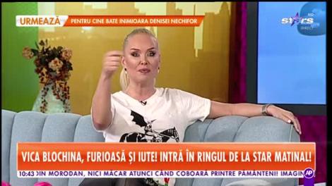 Vica Blochina face o demonstraţie de box fără egal, la Star Matinal!