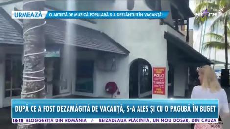 Star News. După ce a fost dezamăgită de vacanță, Andreea Bălan s-a ales și cu o pagubă în buget
