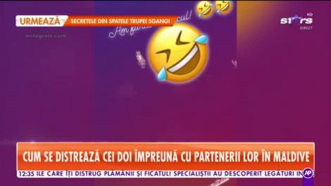 Star Matinal. Andreea Bănică și Jorge, vacanță de lux în Maldive