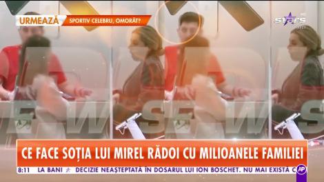 Star Matinal. Ce face soția lui Mirel Rădoi cu milioanele familiei