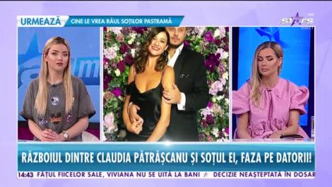 Star News. Războiul dintre Claudia Pătrăşcanu şi soţul ei, faza pe datorii! Detalii de culise din noul proces al celor doi