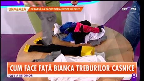 Star Matinal. Bianca Drăgușanu, o gospodină. Cum face față vedeta treburilor casnice