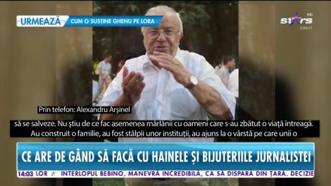 Star News. Alexandru Arşinel, reacție vehementă la adresa celor care îl dau mort