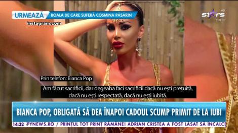 Star News. Bianca Pop, lăsată de iubit fără 16.000 de euro