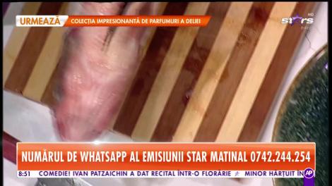 Star Matinal. Reţeta lui chef Berry - Saramură de pește