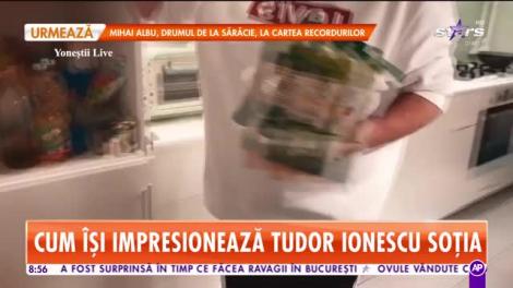 Star Matinal. Cum își impresionează Tudor Ionescu soția. Cea mai inedită rețetă