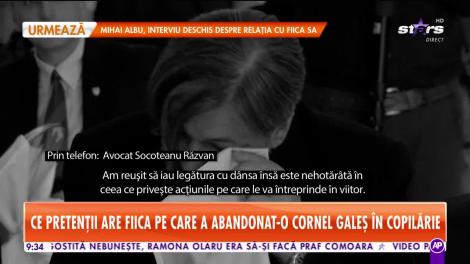 Fiica lui Cornel Galeş luptă pentru avere cu băieţii Ilenei Ciuculete!