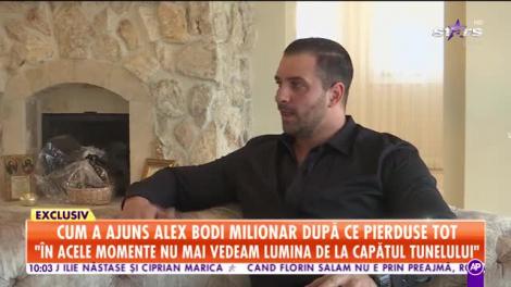 Antena Stars, prima televiziune care intră în casa lui Alex Bodi!