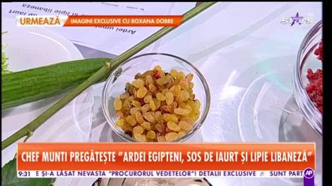 Reţeta lui Chef Munți - Star Matinal: Ardei egipteni, sos de iaurt și lipie libaneză