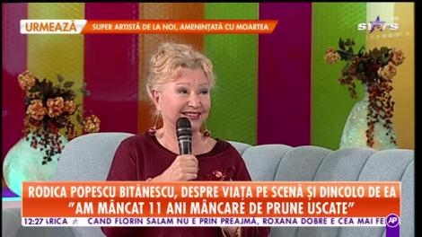 Rodica Popescu Bitănescu, energie unică la cei 81 de ani! Dezvăluiri despre viața pe scenă și în afară ei!