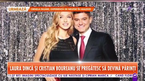 Star Matinal. Laura Dincă şi Cristian Boureanu se pregătesc să devină părinți